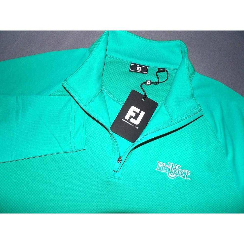 NEW! FootJoy Green 1/4 Zip Performance Golf Jacket Men's Medium NWT!